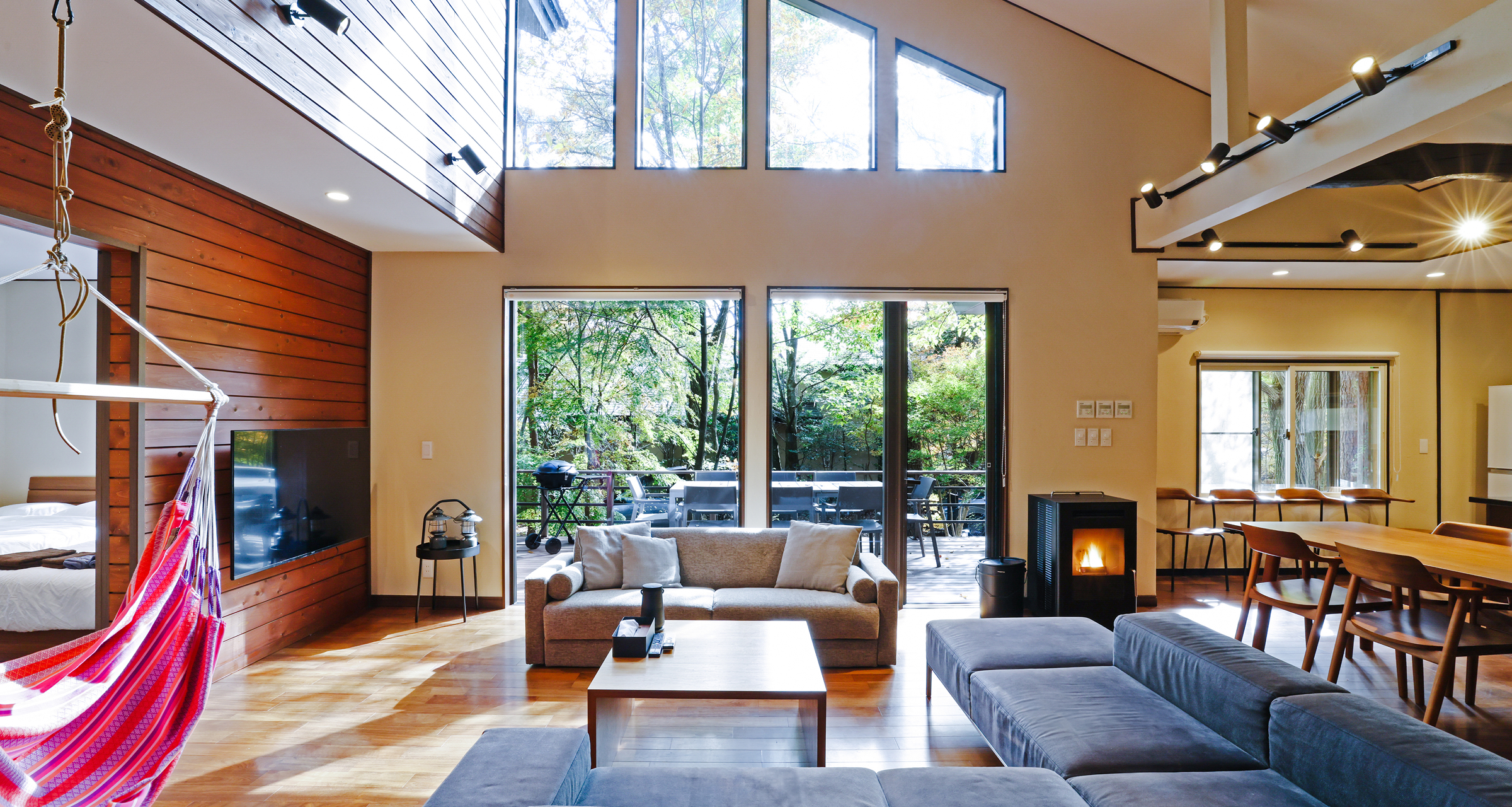 室内の広い空間