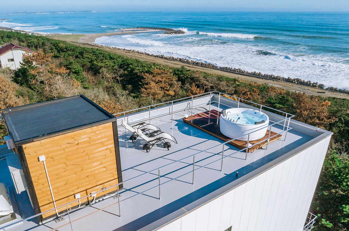海岸の見える風景