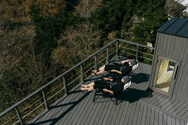 広いベランダスペース